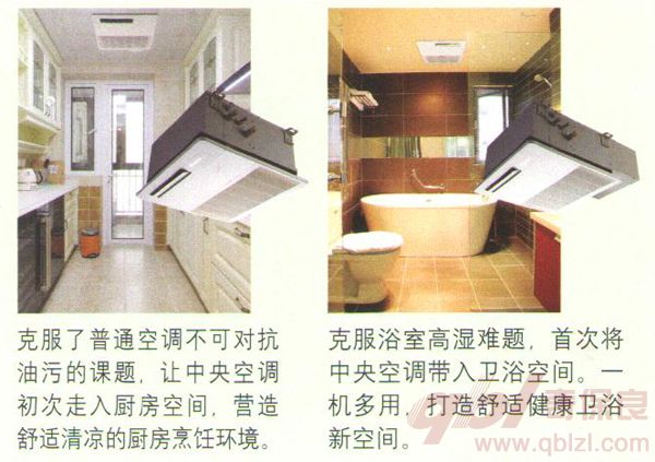 廚房、衣帽間、衛(wèi)浴專業(yè)空調(diào)